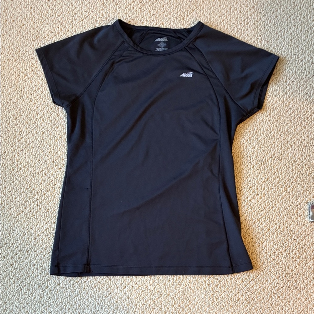 Avia Black Short-Sleeve Active Tee
